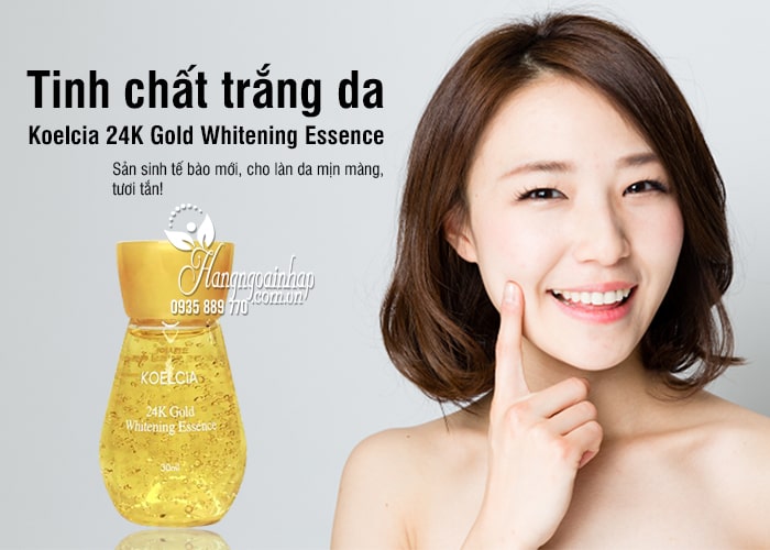 Tinh chất trắng da Koelcia 24K Gold Whitening Essence 30ml 1