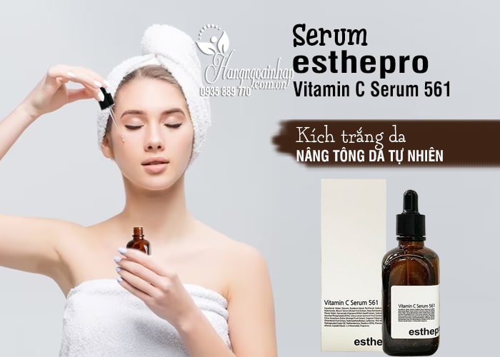 Vitamin C Serum 561 Esthepro dưỡng trắng da của Hàn Quốc 1