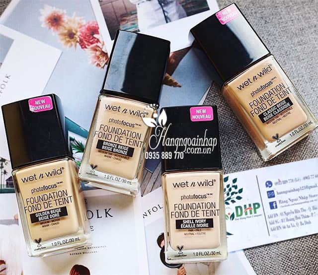 Kem nền Wet N Wild Photofocus Foundation 30ml của Mỹ 7