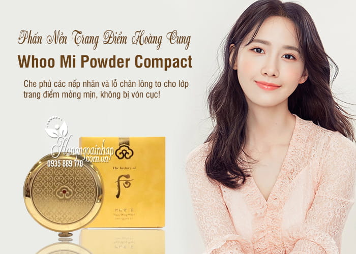 Phấn Nền Trang Điểm Hoàng Cung - Whoo Mi Powder Compact 1