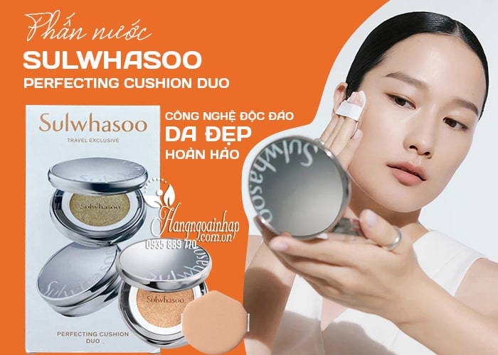 Phấn nước Sulwhasoo Perfecting Cushion Duo Hàn Quốc3