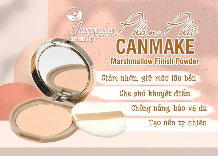 Phấn Phủ Canmake Marshmallow Finish Powder 10g Của Nhật