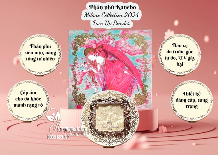 Phấn phủ Kanebo Milano Collection 2024 Face Up Powder 34