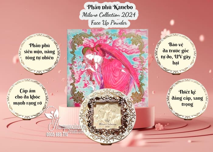 Phấn phủ Kanebo Milano Collection 2024 Face Up Powder 34