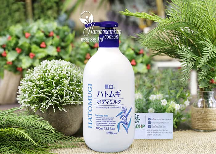 Sữa dưỡng thể ban đêm Hatomugi The Body Lotion của Nhật Bản