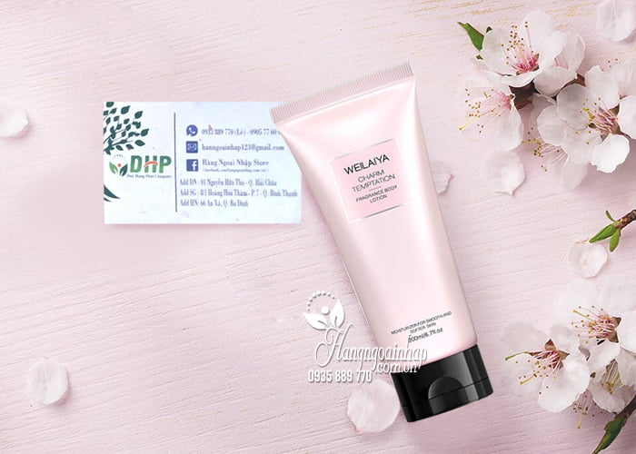 Sữa dưỡng thể nước hoa 3 tầng hương Weilaiya Fragrance Body Lotion