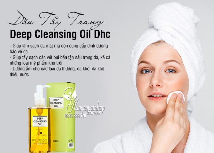 Dầu Tẩy Trang Deep Cleansing Oil Dhc 200ml Của Nhật 8