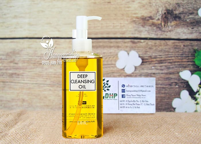 Dầu Tẩy Trang Deep Cleansing Oil Dhc 200ml Của Nhật 4