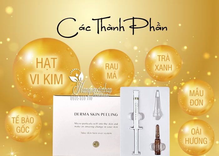 Thay da sinh học Bqcell Derma Peeling Cream 2.0g Hàn Quốc 90