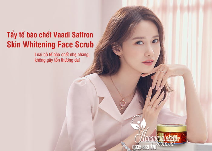 Tẩy tế bào chết Vaadi Saffron Skin Whitening Face Scrub 1