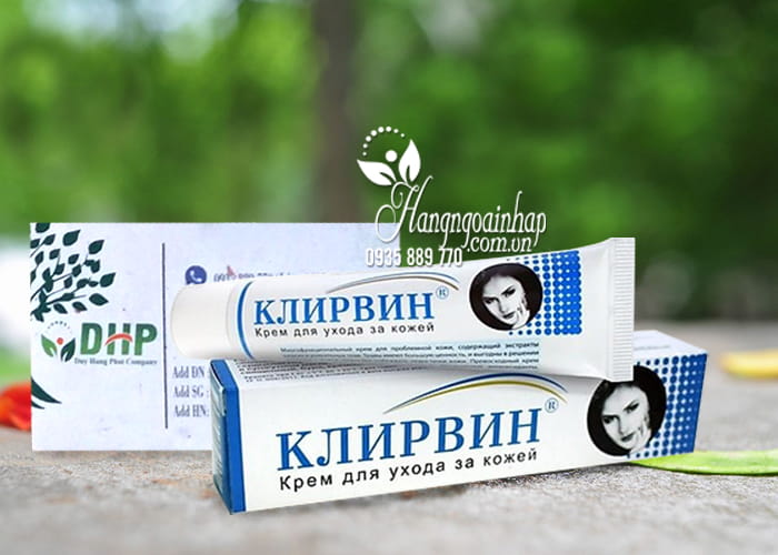 Kem trị sẹo, mụn, rạn da cao cấp Klirvin 25g của Nga 0