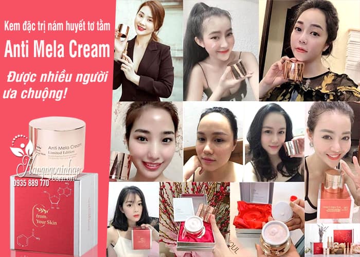 Kem đặc trị nám huyết tơ tằm Anti Mela Cream 50ml Hàn Quốc 2