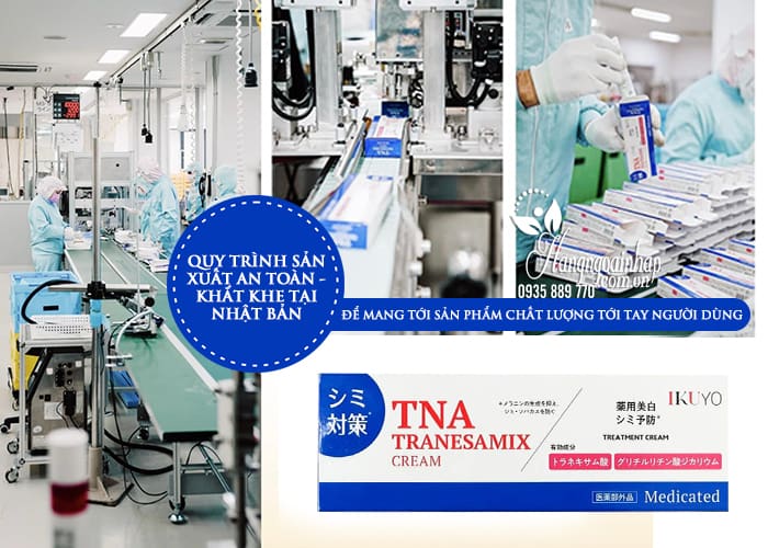 Kem đặc trị nám TNA Tranesamix 2% Cream Nhật Bản i