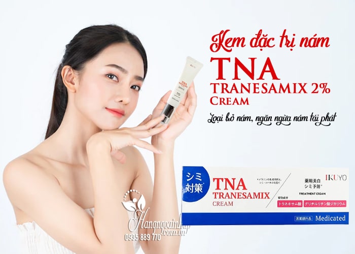 Kem đặc trị nám TNA Tranesamix 2% Cream Nhật Bản 5