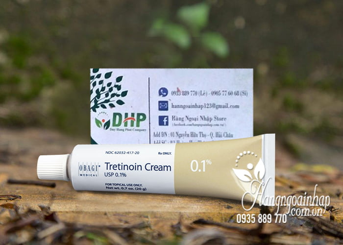 Kem trị mụn, thâm, nám Obagi Tretinoin Cream 0,1% của Mỹ 7