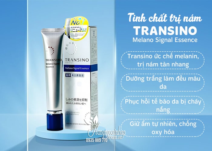 Tinh chất trị nám Transino Melano Signal Essence 30g Nhật Bản09