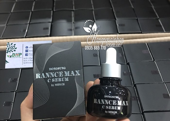 Serum trị nám Dongsung Rannce Max C Serum 45ml  9