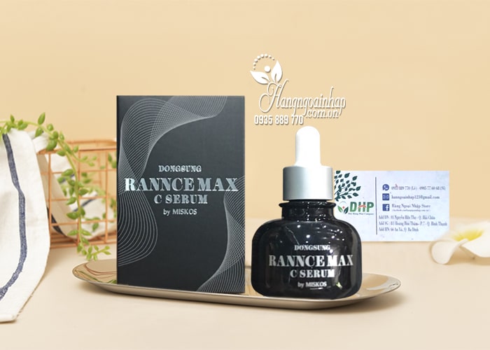 Serum trị nám Dongsung Rannce Max C Serum 45ml  7