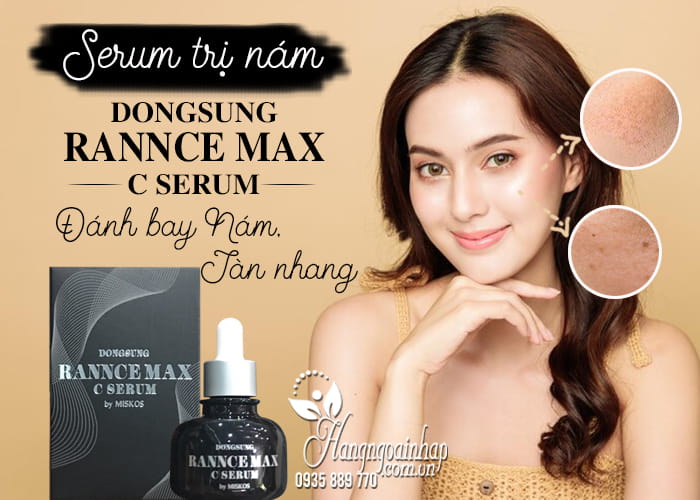 Serum trị nám Dongsung Rannce Max C Serum 45ml  1