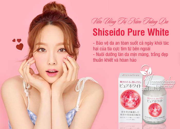 Viên Uống Trị Nám Trắng Da Shiseido Pure White 270 Viên Của Nhật 5