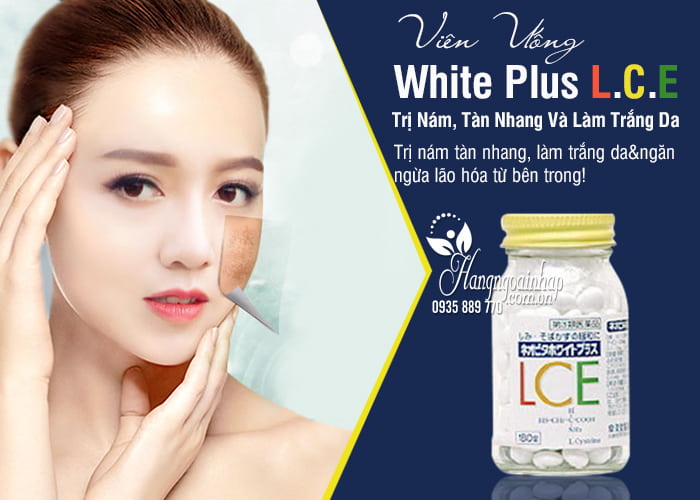 White Plus L.C.E - Viên Uống Trị Nám, Tàn Nhang Và Làm Trắng Da 4