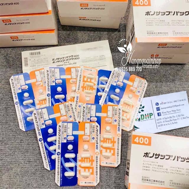 Thuốc đặc trị vi khuẩn HP Lansup 400 của Nhật Bản 6