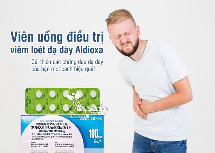 Viên uống điều trị viêm loét dạ dày Aldioxa 100mg 100 viên 7