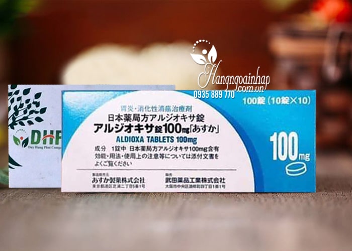 Viên uống điều trị viêm loét dạ dày Aldioxa 100mg 100 viên 2