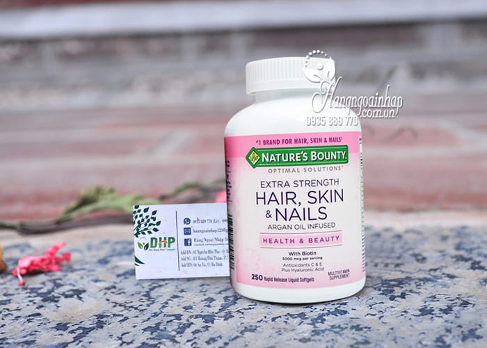 Nature's Bounty Hair, Skin & Nails 250 Viên Của Mỹ, giá tốt