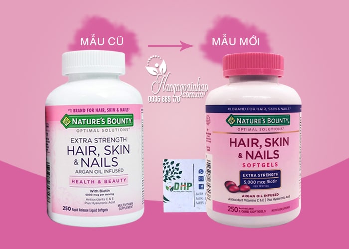 Nature’s Bounty Hair, Skin & Nails 250 Viên Của Mỹ 44