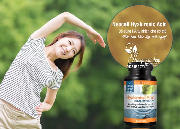 Neocell Hyaluronic Acid 100mg Hộp 60 Viên Của Mỹ 1