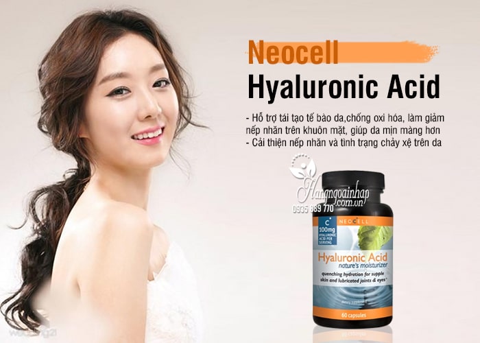 Neocell Hyaluronic Acid 100mg Hộp 60 Viên Của Mỹ 7