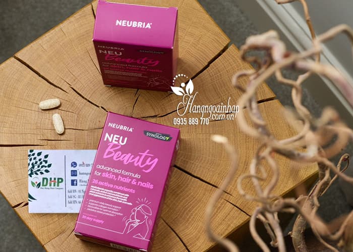 Neubria Neu Beauty For Skin, Hair & Nails 30 viên của Anh 0