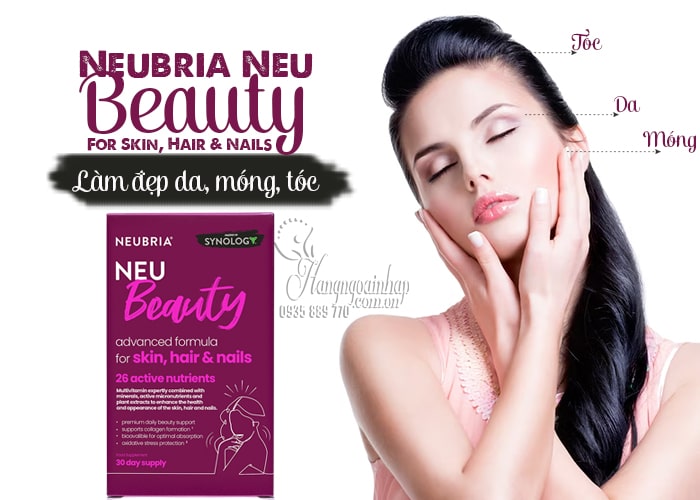 Neubria Neu Beauty For Skin, Hair & Nails 30 viên của Anh 1