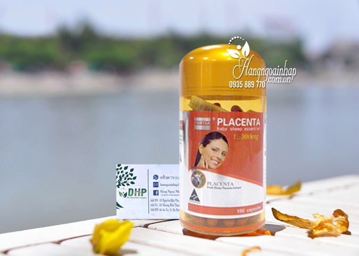 Nhau Thai Cừu Costar Placenta 15000mg Úc Hộp 100 Viên 8