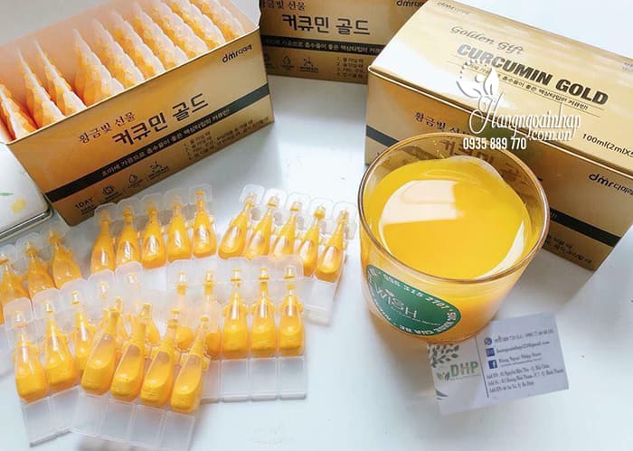 nghệ nano curcumin gold Hàn Quốc
