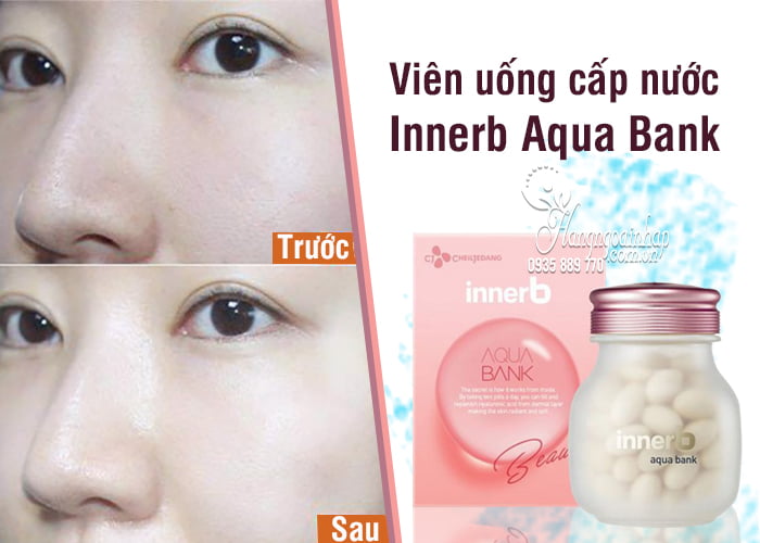 Viên uống cấp nước Innerb Aqua Bank 56 viên Hàn Quốc 8