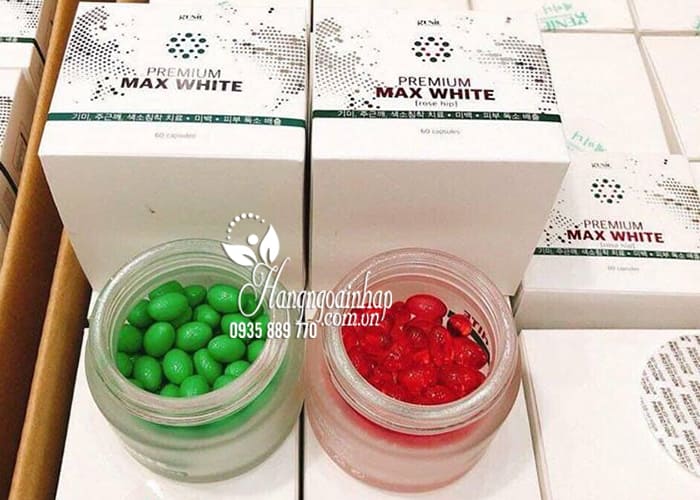 Viên uống trắng da Premium Max White Genie Hàn Quốc tốt nhất 1