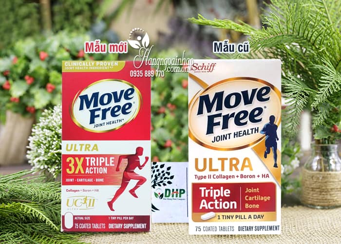 Viên uống bổ xương khớp Schiff Move Free Ultra Triple Action 1