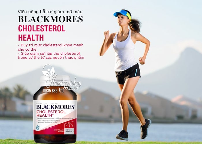 Viên uống hỗ trợ giảm mỡ máu Blackmores Cholesterol Health của Úc3