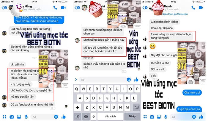 Review viên uống hỗ trợ mọc tóc Best Biotin 90 viên: