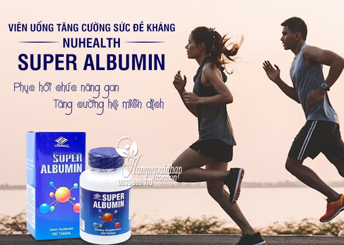 Viên uống tăng cường sức đề kháng NuHealth Super Albumin của Mỹ 5