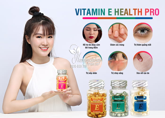 Vitamin E Health Pro – Vitamin E 90v Dạng Bôi Của Mỹ