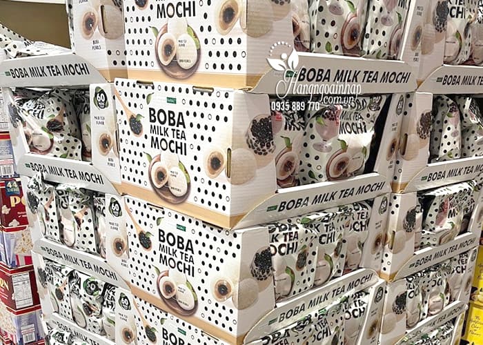 Bánh Mochi trà sữa trân châu Boba Milk Tea Mochi của Mỹ 08