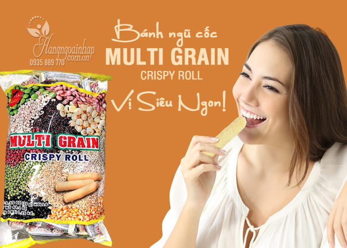 Bánh ngũ cốc Multi Grain Crispy Roll 1,25kg của Mỹ 9