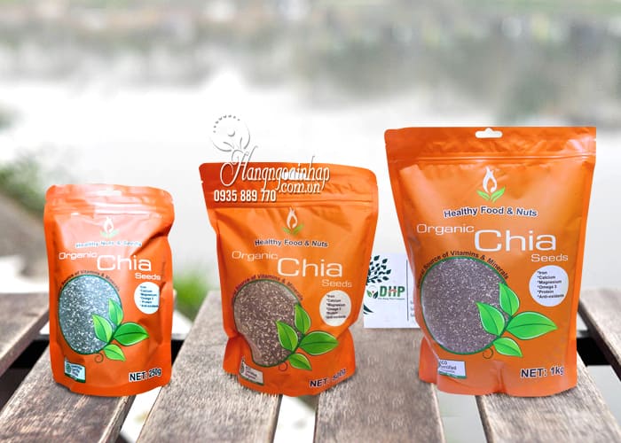 Hạt chia hữu cơ Healthy Nuts And Seeds Organic của Úc 1