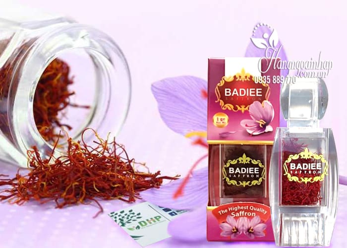 Nhụy hoa nghệ tây Saffron Badiee - Vàng đỏ của Iran 1