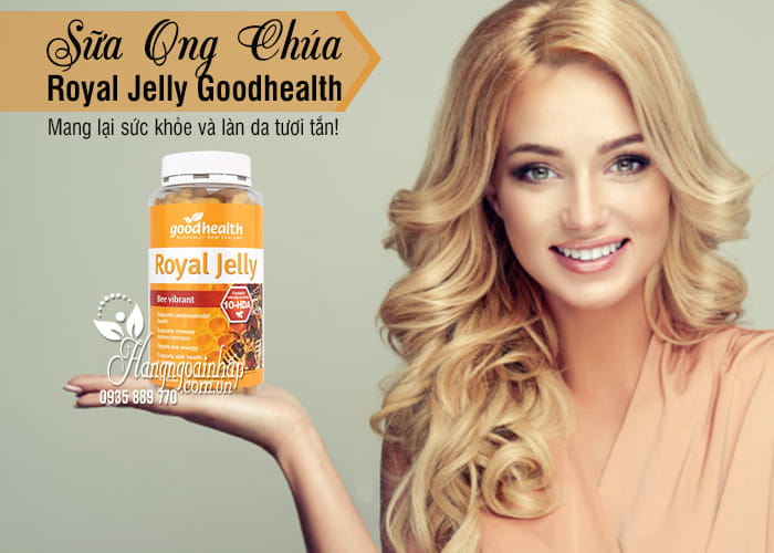 Sữa Ong Chúa Royal Jelly Goodhealth 365 Viên Của Úc 2