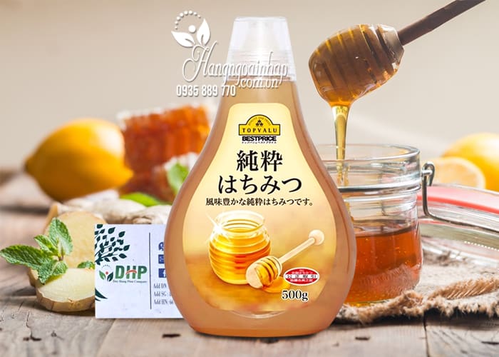 Mật ong hữu cơ Topvalu 500g Nhật Bản - Món quà sức khỏe  9