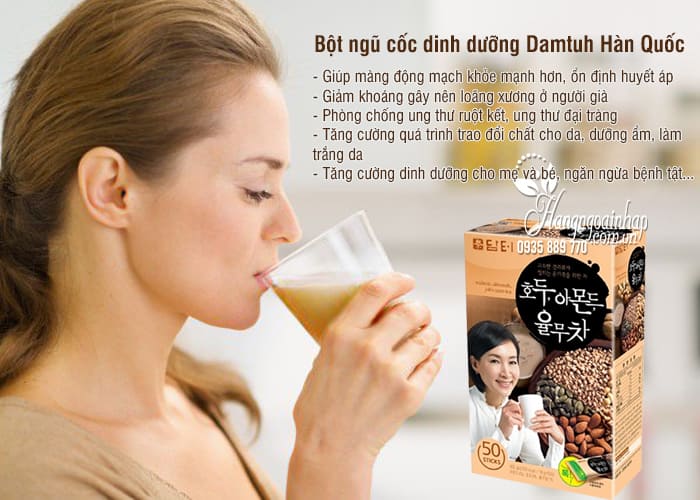 Bột ngũ cốc dinh dưỡng Damtuh Hàn Quốc 50 gói 1